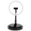 Foldable Ring Light Super Bright Adjustable Light Modes USB Powered LED Ring Light with Universal Clip for Smartphones Dimmable Plug And Play Design 2