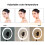Foldable Ring Light Super Bright Adjustable Light Modes USB Powered LED Ring Light with Universal Clip for Smartphones Dimmable Plug And Play Design 8
