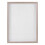 2Pcs Solid Wood Desktop Frame Simple Photo Holder for Room Adorn Grey 2