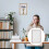 2Pcs Solid Wood Desktop Frame Simple Photo Holder for Room Adorn Grey 10