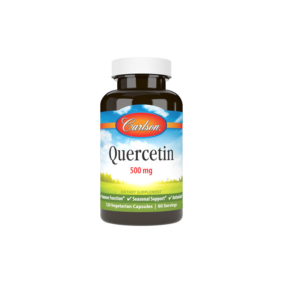 Carlson Labs (120 Veggie Capsules) Quercetin Â 500Mg, Veg Capsules