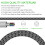 3Pcs Multi USB Midi Cable Adapter for Pc Laptop Keyboard Computer Use 5