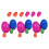 36Pièces Oeufs Multicolores Jouets Décoratifs 3