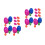 36Pièces Oeufs Multicolores Jouets Décoratifs 7