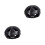 2Pcs Black Closed Type Boxing Adjustable Combat 3