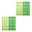 2000Pièces Stickers Qc Passed Vert Autocollants Cuivre 11