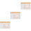 3Pièces Cahier De Planification Orange Spiralé Pour Usage 6