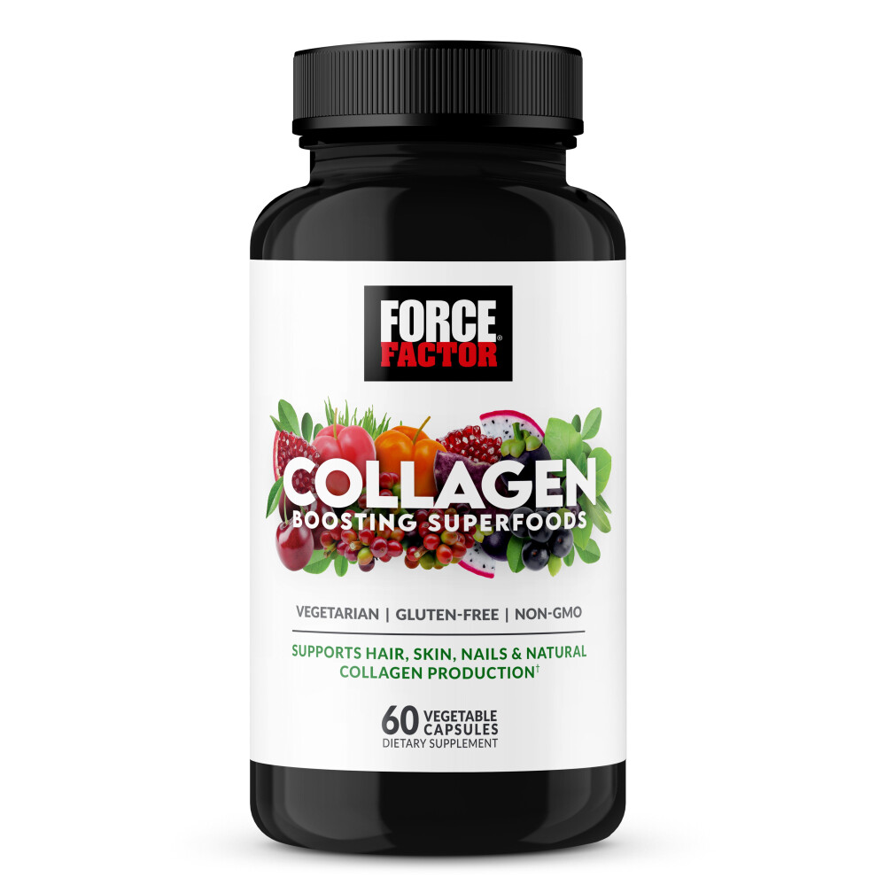 Force Factor Collagen Boosting Superfoods Â 60 Vegetable Capsules