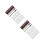 2Ensembles Pochoirs Sourcils En PP Marron Usage Compact 10