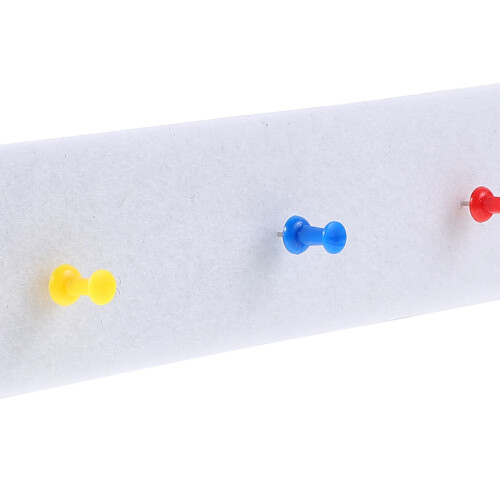White Rectangular Felt Memo Board For Home And Set 2