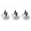 6Pairs Silver Mini Brass Finger Cymbals for Dance Performances 6