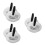 6Pairs Silver Mini Brass Finger Cymbals for Dance Performances 8