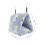 4Pcs Blue Warm Nest for Small Pets Hamster Hideout Rabbit Resting Bed 9