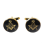 Masonic "G" Cufflinks - Black 1