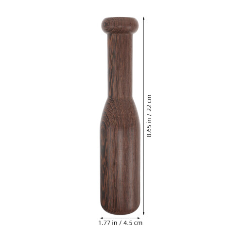 Pilon Bois Multifonction Marron, Outil Tamper Pour Fermentation 1