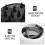 4Pcs Adjustable Hair Dryer Diffuser for Curly Hair Salon Use in White 5