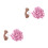 2Ensembles Clips Bois Roses Pour Photos Accessoires DIY 4