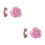 2Ensembles Clips Bois Roses Pour Photos Accessoires DIY 8