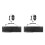2Sets Ergonomic Backlit Keyboard Mouse Combo Black USB 10
