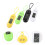 12Pcs Assorted Color Examination Clip-on Watches Student Keychain 10