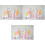 3Pcs 1St Birthday Photography Backdrop Durable Cloth 2