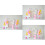 3Pcs 1St Birthday Photography Backdrop Durable Cloth 5