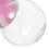 24Pièces Boules À Neige Rose Pour Cadeaux Décor 5