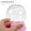 24Pièces Boules À Neige Rose Pour Cadeaux Décor 6