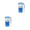 4Pièces Accessoires Apiculture Bleu Ps Durable 6
