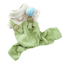 Hundegeschwister Klein Grün Polyester Welpenanzug Frühling Herbst Buffle L