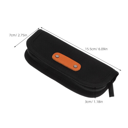 3Pièces Pochette De Rangement Couteau Pince Noir Nylon Durable 1