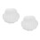 2Pièces Oreillers De Bain En Polyester Ventouse Antidérapante Pour Spa 4