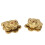8Pcs Brass Golden Toad Sculpture Money Frogs Table Decoration 9