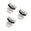 3Pièces Pour Urinoir Argentée Compatible Multisystèmes 4