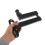 Support Mural Projecteur Métal Noir Réglable Rotation Flexible 4