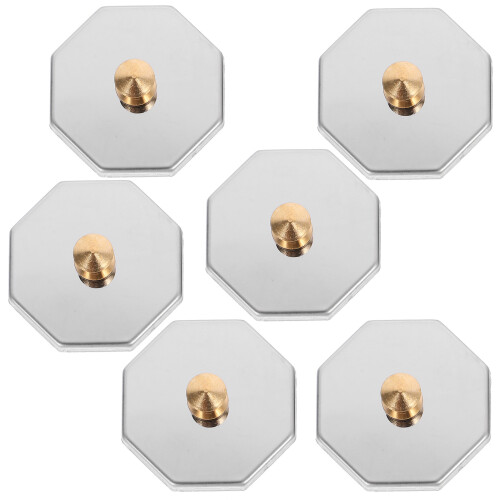 30Pièces Couvercles Coupe Octogonaux Multi Acier 1