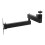 Support Mural Projecteur Métal Noir Réglable Rotation Flexible 9