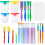 3Sets Fine Art Class Painting Accessories Assorted Color Paint Cups 10