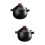 2Pièces Pot À Ragoût Céramique Noir, Design Doux, Usage 8