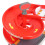 2Pièces Piste Rotative De Course En ABS Rouge Pour Jouets Voitures 5