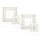 4Pièces Règles Patchwork Multicolores Kit Couture Durable 8
