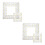4Pièces Règles Patchwork Multicolores Kit Couture Durable 10