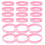 75Pièces Bracelets Graduations Roses En Silicone Pour École 2