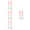 4Ensembles Couverts Enfants Acier Formation Rose Durable 5