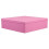 2Pièces Boîtes En Étain Rose Couvercle, Rangement Élégant 3