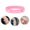 75Pièces Bracelets Graduations Roses En Silicone Pour École 8