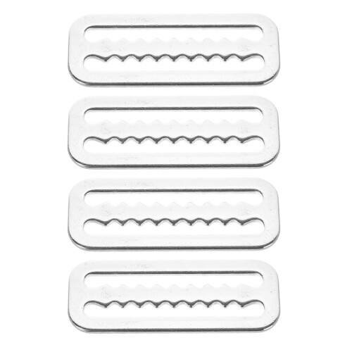 8Pièces Retenues Poids Ceintures Argent Faciles Usage 1