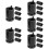 20Pcs Manual Carbon Steel Angle Socket Wrenches Black Repair Tool Kit 9