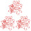300Pcs Leg Rings Durable Lightweight Bird Id Bands 3