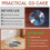 100Pièces Coffrets Cd Dvd Transparent Usage Stockage 8
